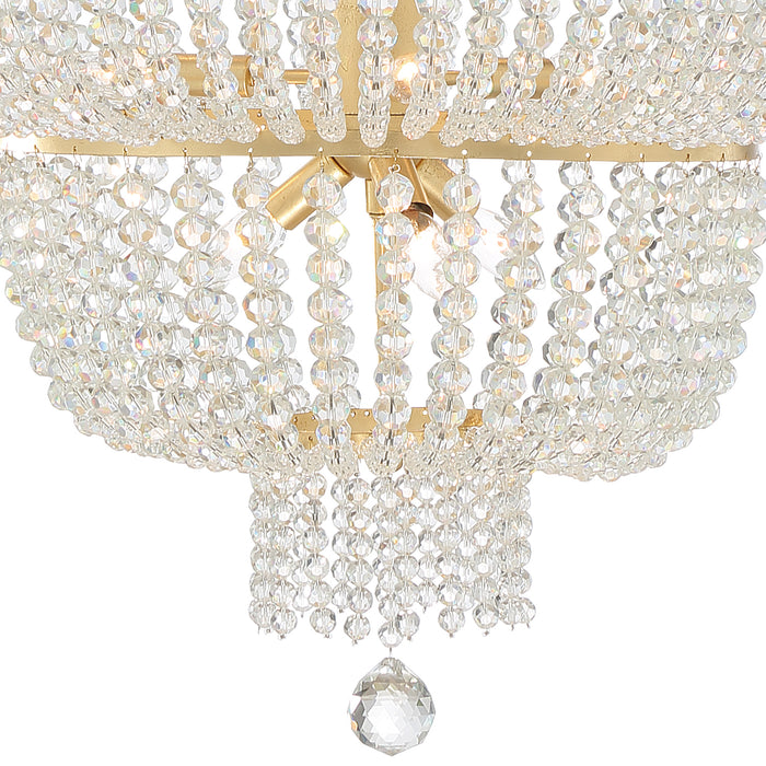 Crystorama 612-GA Rylee 12 Light Chandelier Antique Gold Alternate Image 2.jpg