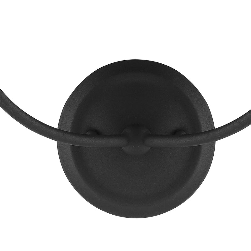 Crystorama 2242-BF Sylvan Two Light Wall Sconce Black Forged Alternate Image 2.jpg