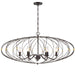 Crystorama ZUC-A9036-EB-GA Zucca Six Light Chandelier English Bronze / Antique Gold Alternate Image.jpg