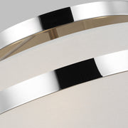 Visual Comfort Studio AF1143PN Cordtlandt Three Light Semi-Flush Mount, Polished Nickel Alternate Image 2.jpg