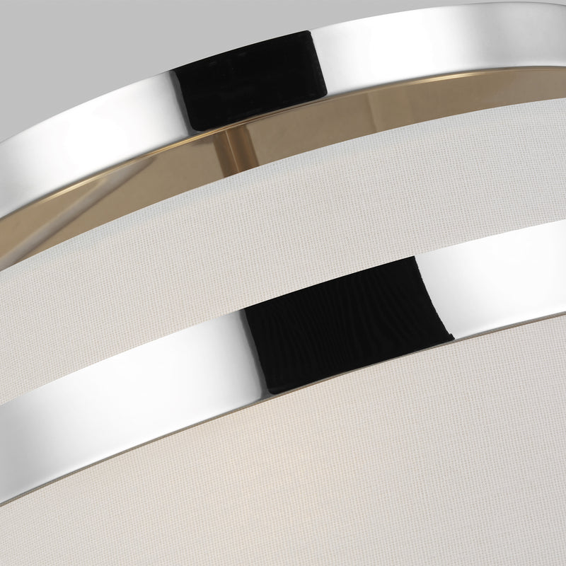 Visual Comfort Studio AF1143PN Cordtlandt Three Light Semi-Flush Mount, Polished Nickel Alternate Image 2.jpg