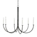 Visual Comfort Studio CC1156IO Champlain Six Light Chandelier, Iron Oxide Alternate Image 2.jpg