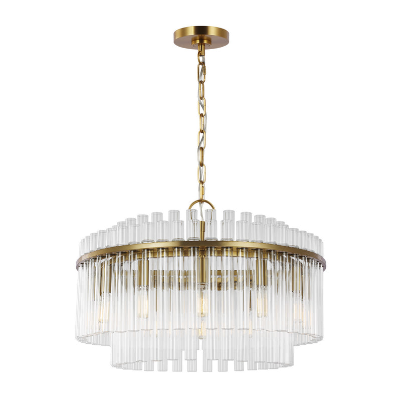 Visual Comfort Studio CC12812BBS Beckett 12 Light Chandelier, Burnished Brass Alternate Image.jpg