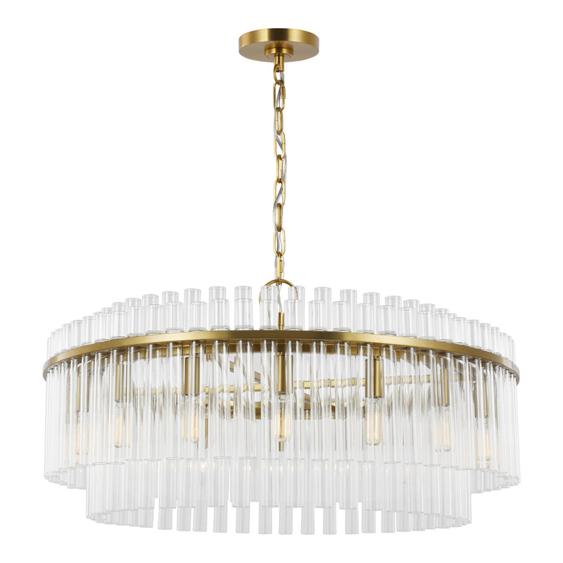 Visual Comfort Studio CC12916BBS Beckett 16 Light Chandelier, Burnished Brass Alternate Image.jpg