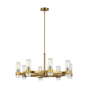 Visual Comfort Studio CC1378BBS Geneva Eight Light Chandelier, Burnished Brass Alternate Image.jpg