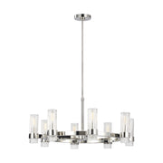 Visual Comfort Studio CC1378PN Geneva Eight Light Chandelier, Polished Nickel Alternate Image.jpg