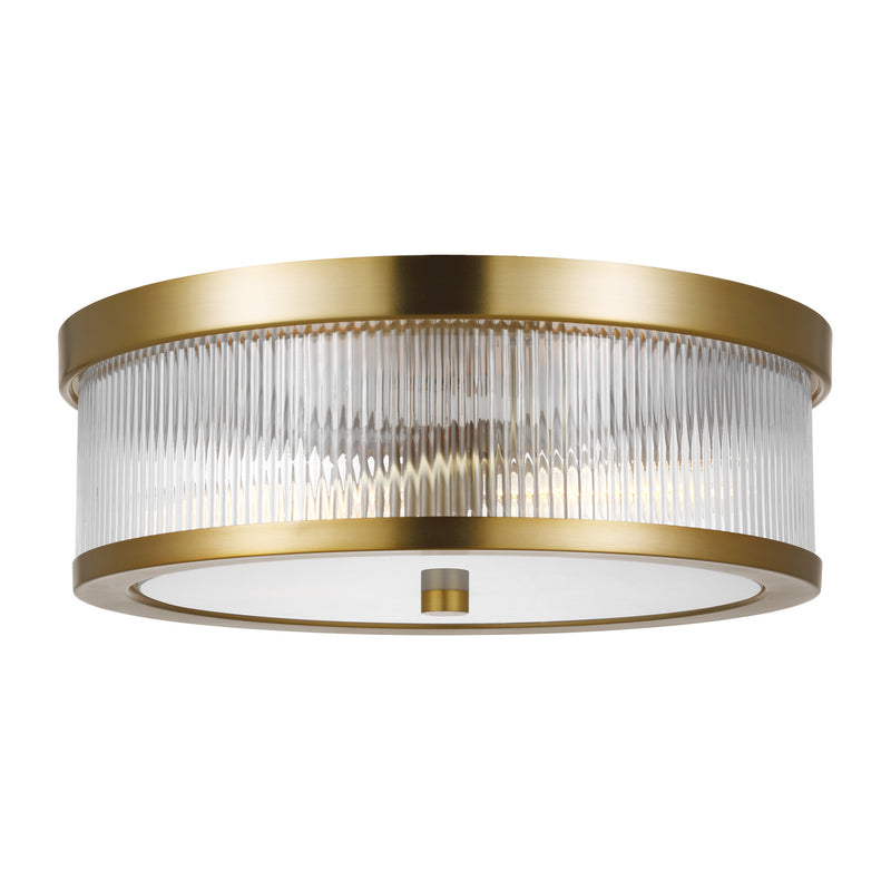 Visual Comfort Studio CF1052BBS Geneva Two Light Flush Mount, Burnished Brass Alternate Image.jpg
