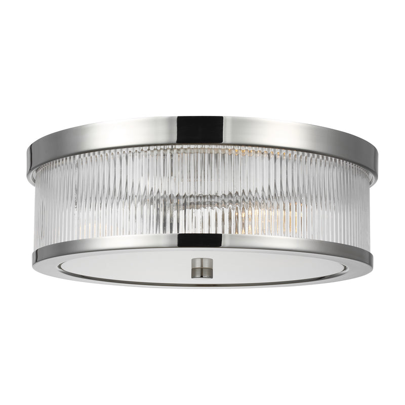 Visual Comfort Studio CF1052PN Geneva Two Light Flush Mount, Polished Nickel Alternate Image.jpg