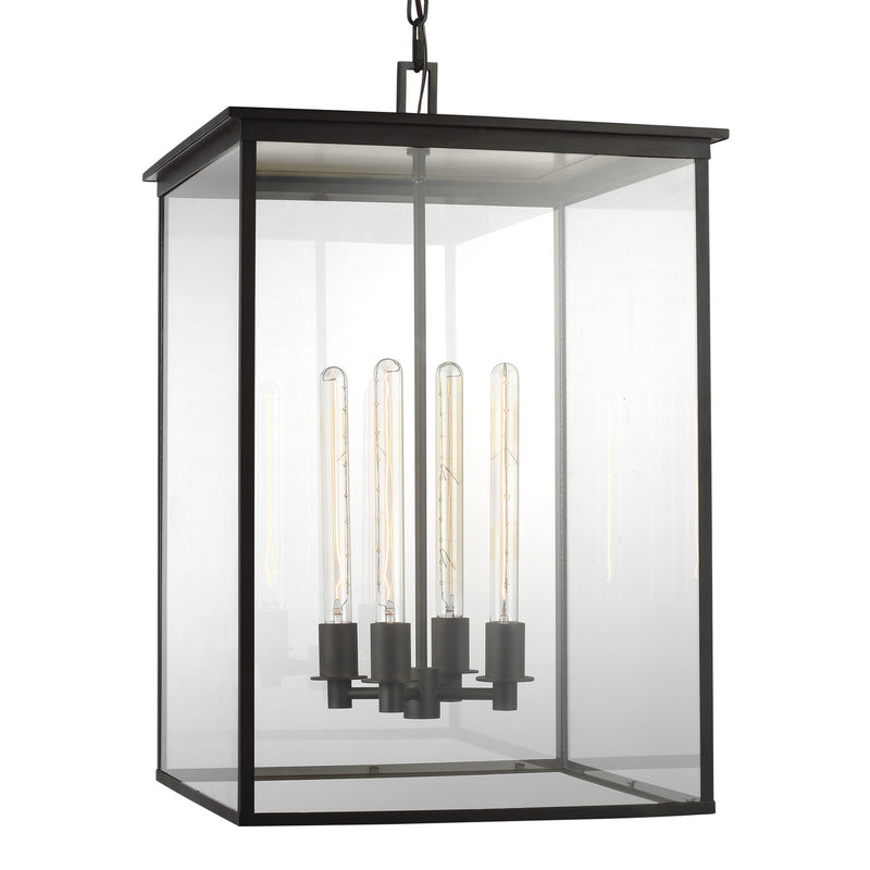 Visual Comfort Studio CO1164HTCP Freeport Four Light Hanging Lantern, Heritage Copper Alternate Image.jpg