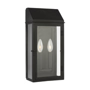 Visual Comfort Studio CO1262TXB Hingham Two Light Outdoor Wall Lantern, Textured Black Alternate Image.jpg