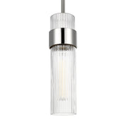 Visual Comfort Studio CP1161PN Geneva One Light Pendant, Polished Nickel Alternate Image 3.jpg