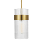 Visual Comfort Studio CP1171BBS Geneva One Light Pendant, Burnished Brass Alternate Image 2.jpg