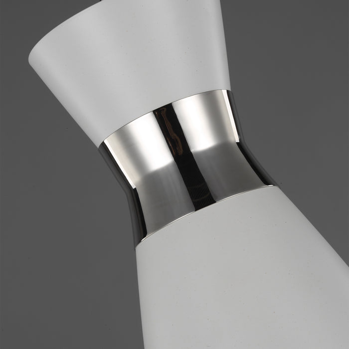 Visual Comfort Studio EP1221MWTPN Heath One Light Pendant, Polished Nickel Alternate Image 3.jpg