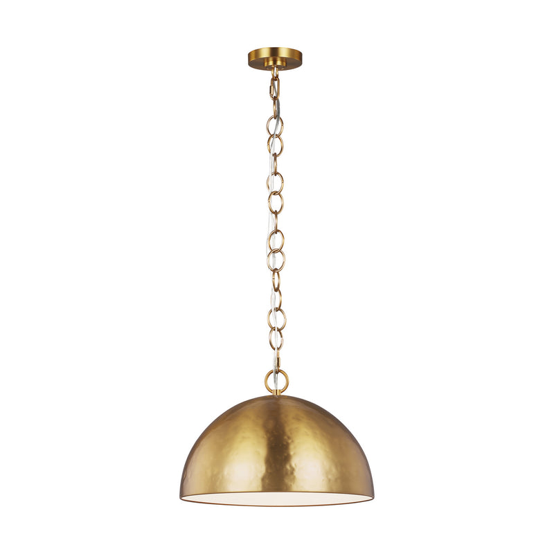 Visual Comfort Studio EP1241BBS Whare One Light Pendant, Burnished Brass Alternate Image.jpg