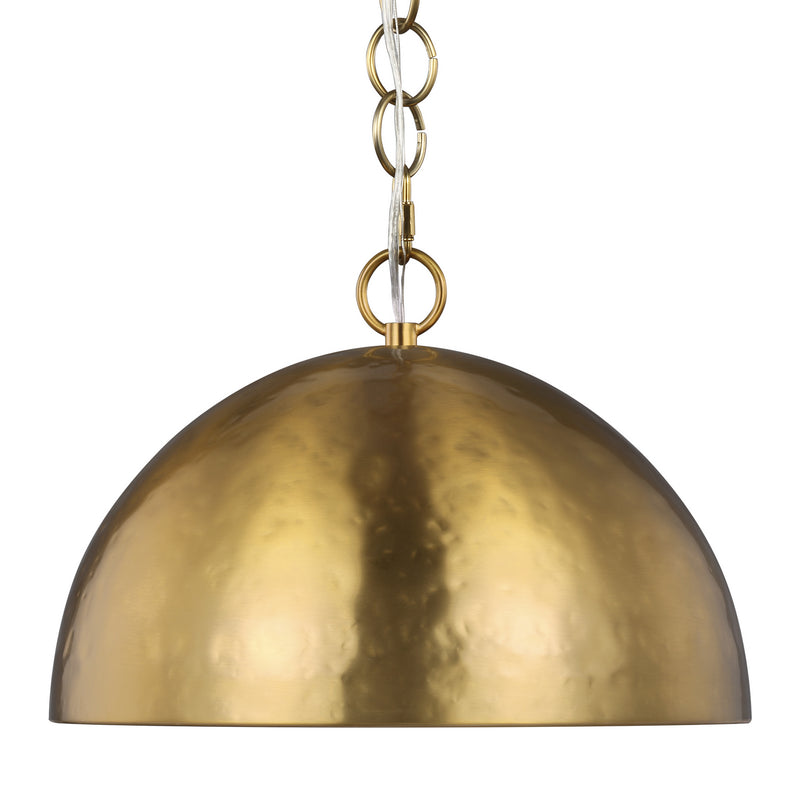 Visual Comfort Studio EP1241BBS Whare One Light Pendant, Burnished Brass Alternate Image 2.jpg