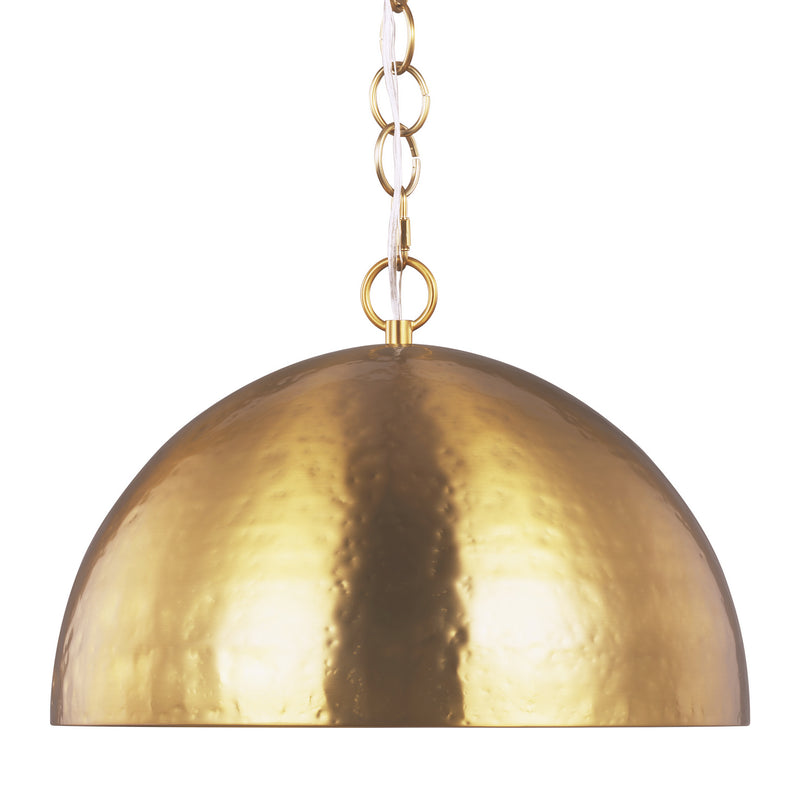 Visual Comfort Studio EP1251BBS Whare One Light Pendant, Burnished Brass Alternate Image 2.jpg