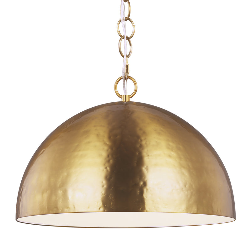 Visual Comfort Studio EP1251BBS Whare One Light Pendant, Burnished Brass Alternate Image 3.jpg