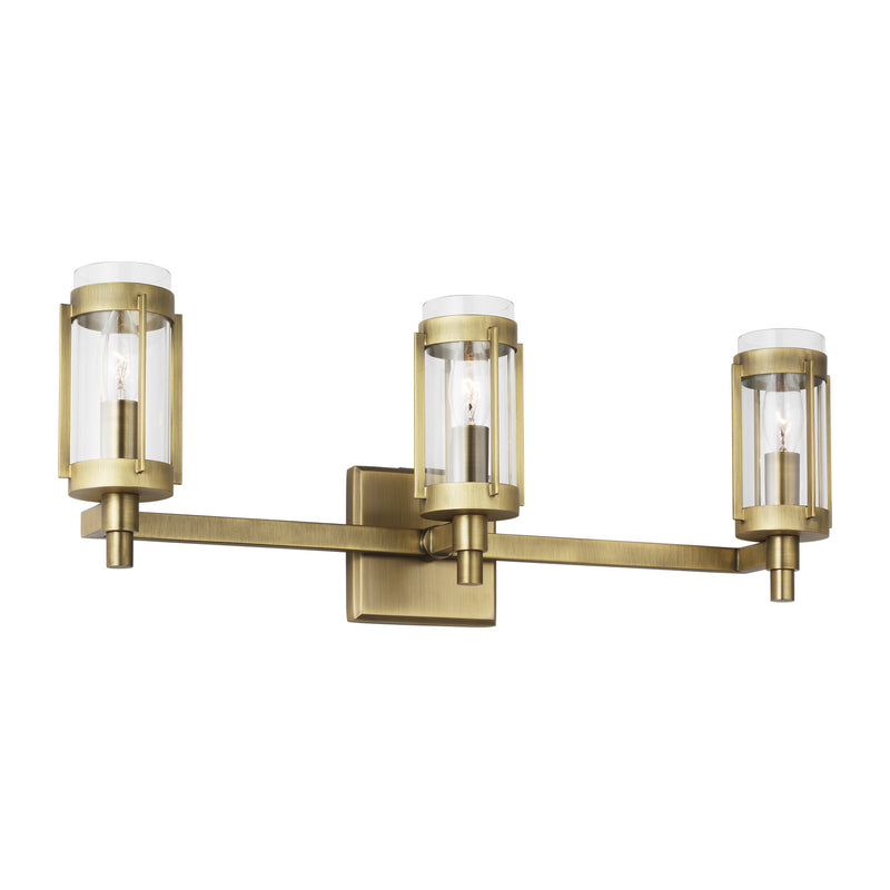 Visual Comfort Studio LV1023TWB Flynn Three Light Vanity, Time Worn Brass Alternate Image.jpg
