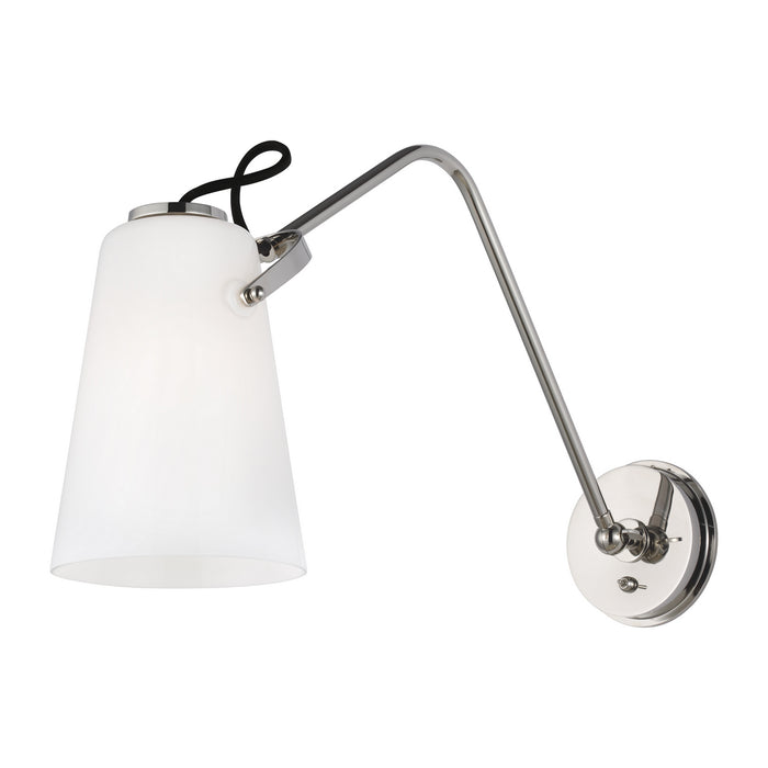 Visual Comfort Studio LW1001PN Hazel One Light Wall Sconce, Polished Nickel Alternate Image.jpg