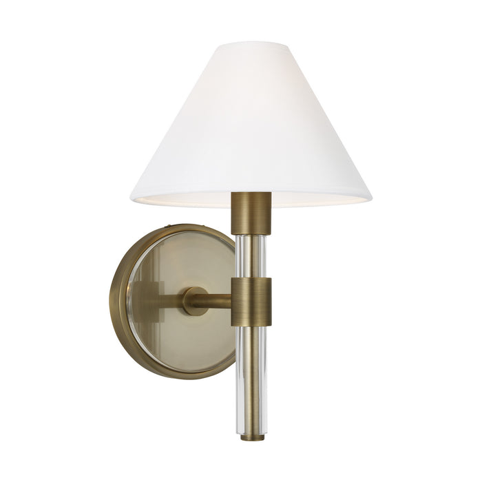 Visual Comfort Studio LW1041TWB Robert One Light Wall Sconce, Time Worn Brass Alternate Image.jpg