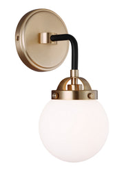 Visual Comfort Studio 4187901-848 Cafe One Light Wall Sconce, Satin Brass Alternate Image 2.jpg