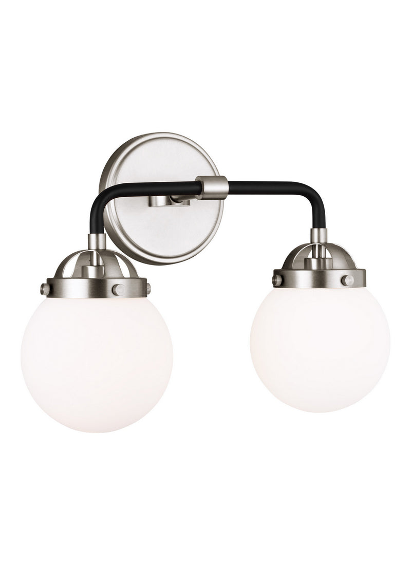 Visual Comfort Studio 4487902-962 Cafe Two Light Wall / Bath, Brushed Nickel Alternate Image.jpg