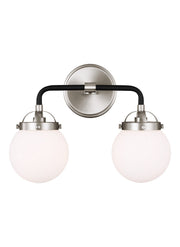 Visual Comfort Studio 4487902-962 Cafe Two Light Wall / Bath, Brushed Nickel Alternate Image 2.jpg