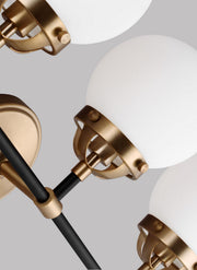Visual Comfort Studio 4487903-848 Cafe Three Light Wall / Bath, Satin Brass Alternate Image 4.jpg