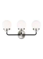 Visual Comfort Studio 4487903-962 Cafe Three Light Wall / Bath, Brushed Nickel Alternate Image.jpg