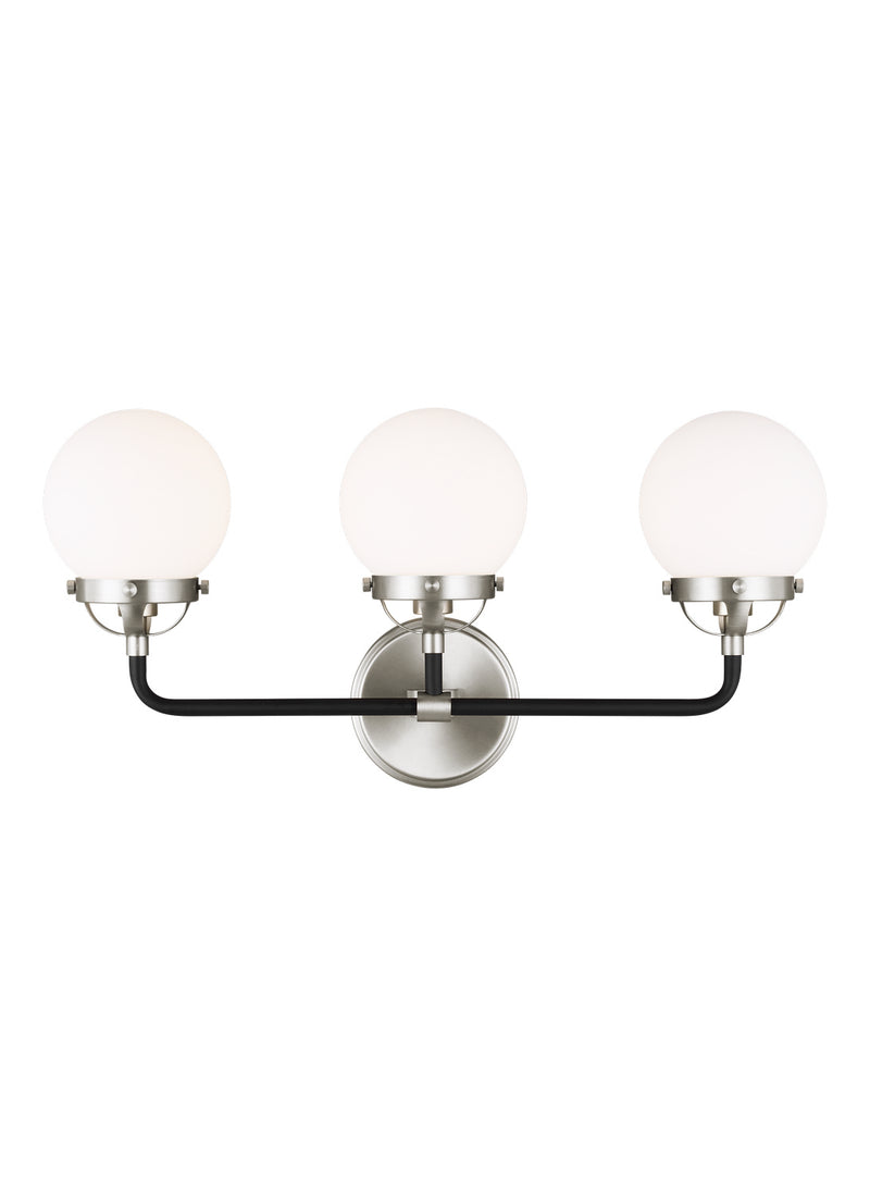 Visual Comfort Studio 4487903-962 Cafe Three Light Wall / Bath, Brushed Nickel Alternate Image.jpg