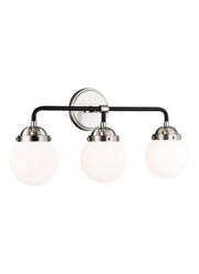 Visual Comfort Studio 4487903-962 Cafe Three Light Wall / Bath, Brushed Nickel Alternate Image 2.jpg