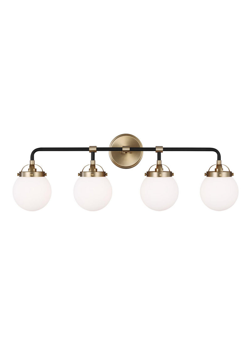 Visual Comfort Studio 4487904-848 Cafe Four Light Wall / Bath, Satin Brass Alternate Image 3.jpg