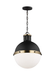 Visual Comfort Studio 6577101-112 Hanks One Light Pendant, Midnight Black Alternate Image.jpg