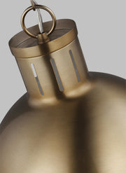 Visual Comfort Studio 6577101-848 Hanks One Light Pendant, Satin Brass Alternate Image 3.jpg