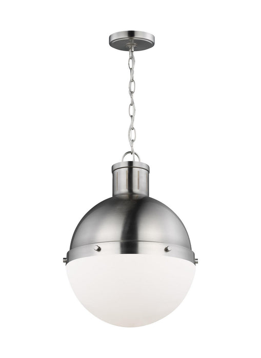 Visual Comfort Studio 6577101-962 Hanks One Light Pendant, Brushed Nickel Alternate Image.jpg