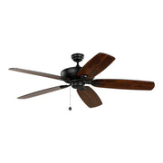 Generation Lighting 5CSM60MBK Colony 60"Ceiling Fan, Midnight Black Alternate Image.jpg