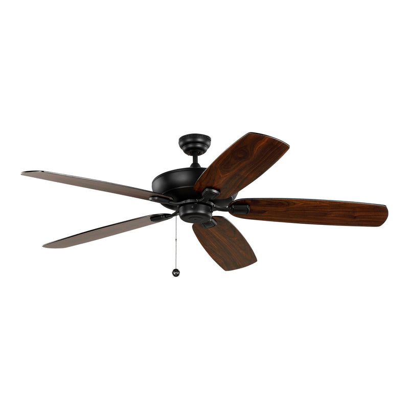 Generation Lighting 5CSM60MBK Colony 60"Ceiling Fan, Midnight Black Alternate Image.jpg