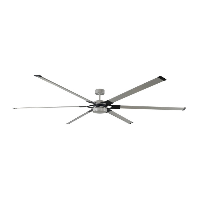 Visual Comfort Fan 6LFR96PBSD Loft 96 Ceiling Fan, Painted Brushed Steel Alternate Image.jpg