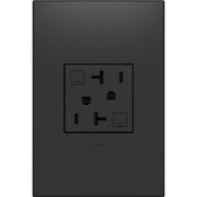adorne® AGFTR2202G4 Tamper-Resistant 20A Duplex Self-Test GFCI Receptacles, Graphite Alternate Image.jpg