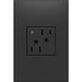 Legrand ARCD152G10 Adorne Dual Controlled Outlet, Graphite Alternate Image 1