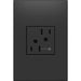 Legrand ARCH152G10 Adorne Half Controlled Outlet, Graphite Alternate Image 1