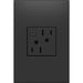 Legrand ARPS152G4 Adorne Energy-Saving On/Off Outlet, Graphite Alternate Image 1