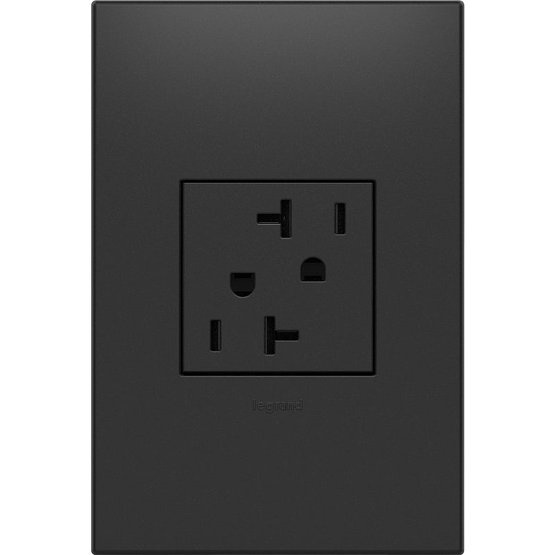 adorne® ARTR202G4 20A Dual Tamper-Resistant Outlet, Graphite Alternate Image.jpg