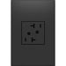 Legrand ARTR202G4 Adorne Tamper-Resistant Outlet, Graphite Alternate Image 1