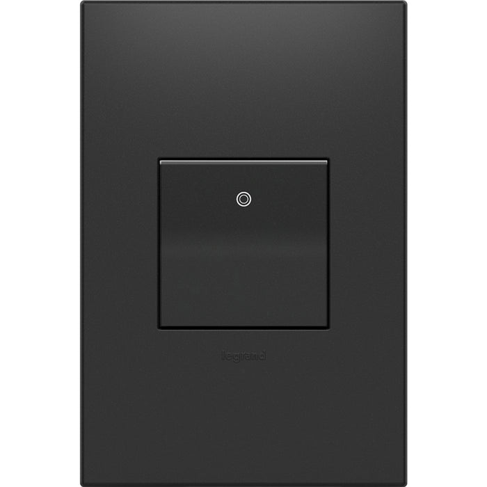 Legrand ASPD1532G4 Adorne Switch, Graphite Alternate Image 1