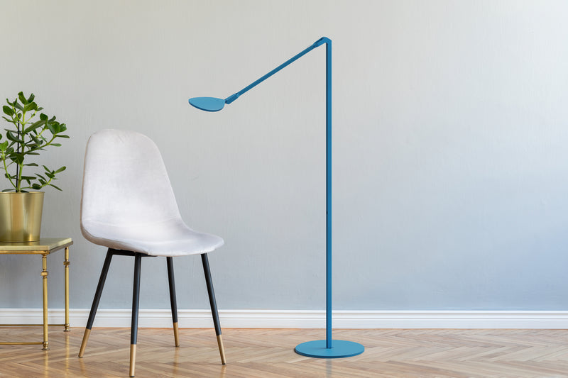 Koncept SPY-W-MPB-USB-FLR Splitty LED Floor Lamp, Matte Pacific Blue Alternate Image 2.jpg