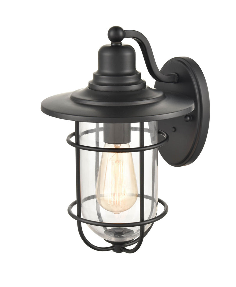 Millennium 2931-PBK One Light Outdoor Wall Bracket, Powder Coat Black Alternate Image.jpg
