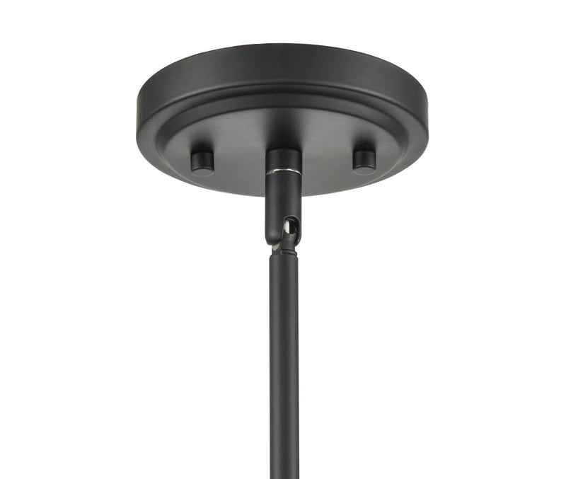 Millennium 9741-MB Ashford One Light Mini Pendant, Matte Black Alternate Image 2.jpg