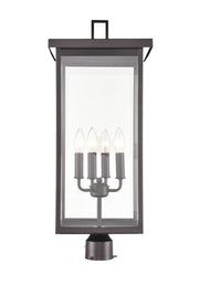 Millennium 42604-PBZ Barkeley Four Light Outdoor Post Lantern, Powder Coated Bronze Alternate Image.jpg