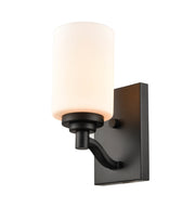 Millennium 3181-MB Durham One Light Wall Sconce, Matte Black Alternate Image 2.jpg